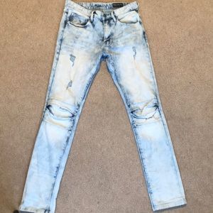 Light blue jeans